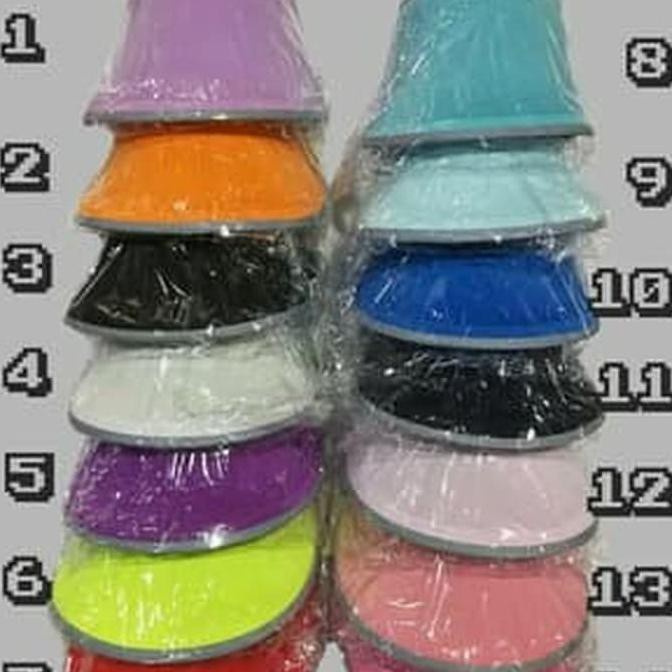 TOPI VISOR WANITA DEWASA/TOPI GOLF KOREA TERLARIS