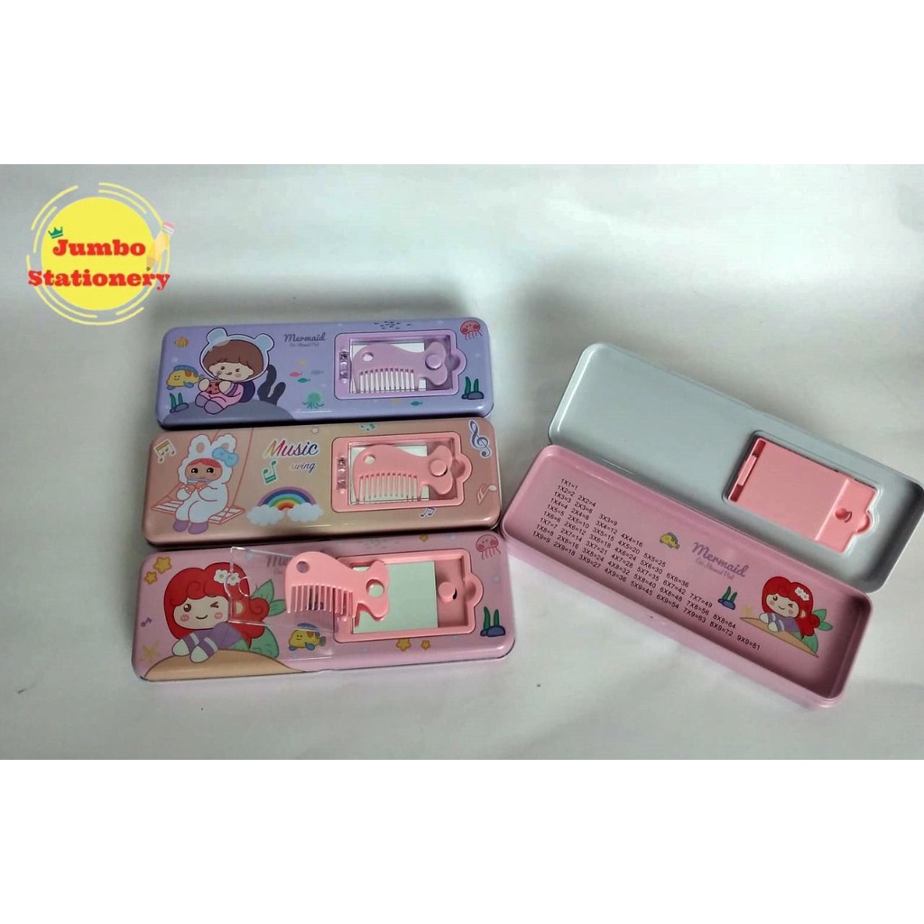 PENCIL CASE KENKO - CEPUK - TEMPAT PENSIL KALENG - B658-27