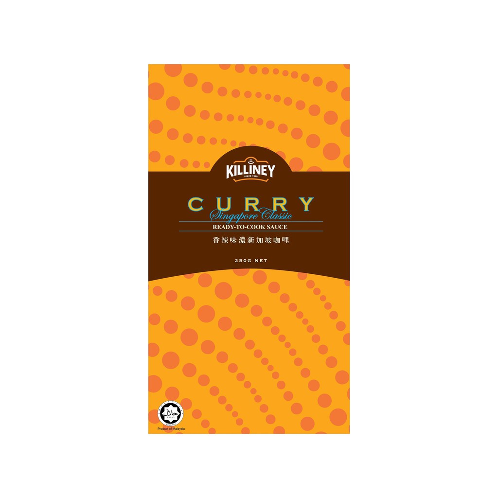 

Killiney Curry Paste untuk 6-7 porsi (Net 250 gram)