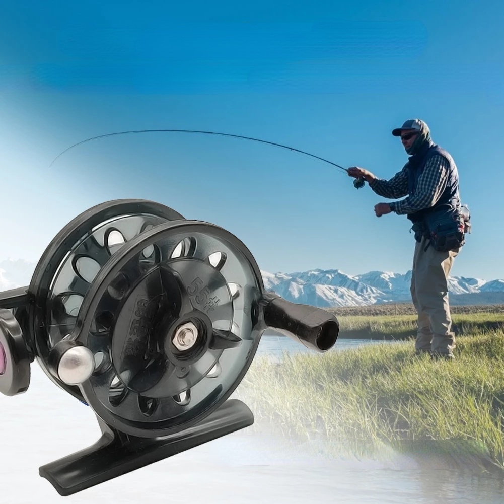 Reel Pancing Mini Portable 50-60m Untuk Memancing Di Laut