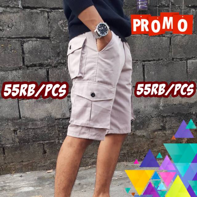  Celana  Cargo  Cream Casual Free Ongkir Jogja Shopee  Indonesia