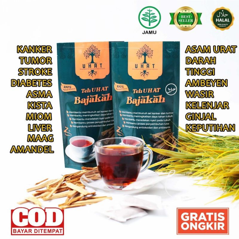 Bajakah teh UHAT asli Kalimantan praktis tinggal seduh berkhasiat