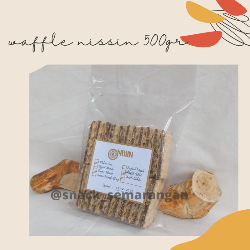 

waffle nissin cokelat repack murah semarangan