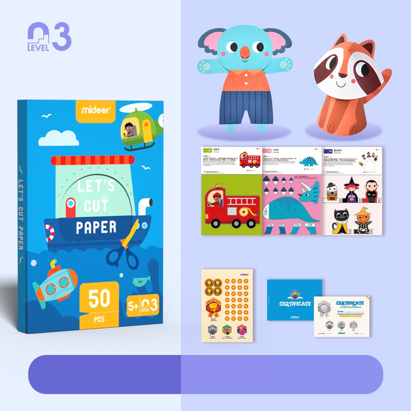 TweedyToys - Mideer Let's Make Origami / Mainan Edukasi