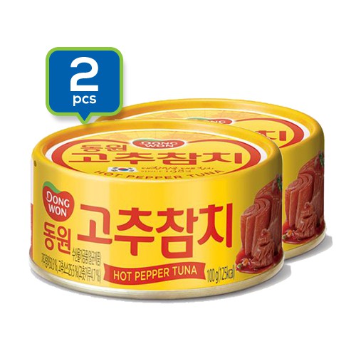 

Dongwon Light Tuna With Hot Red Pepper - 100g/2pcs