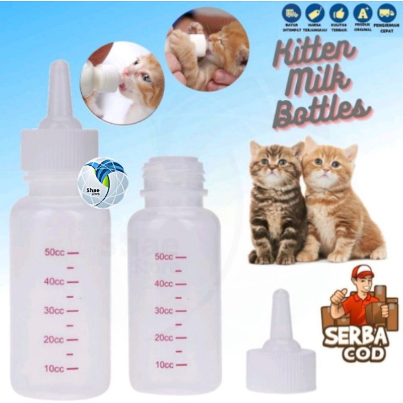 Dot Kucing Botol Susu kucinh Botol Susu Anjing 50ml Kitten