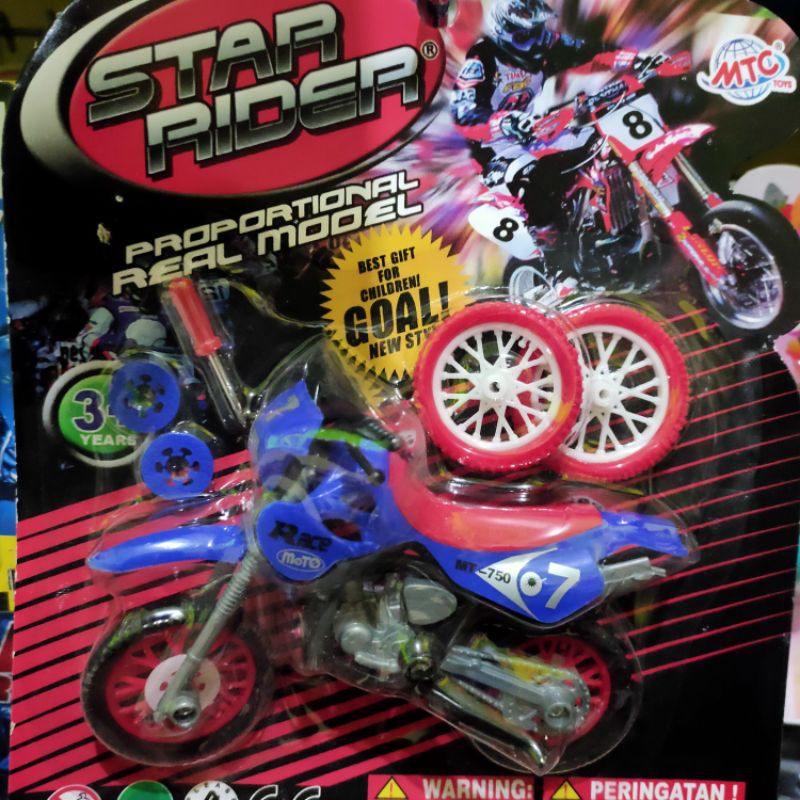 mainan motor cross miniatur / miniatur motor cross / motor cross / mainan motor / miniatur