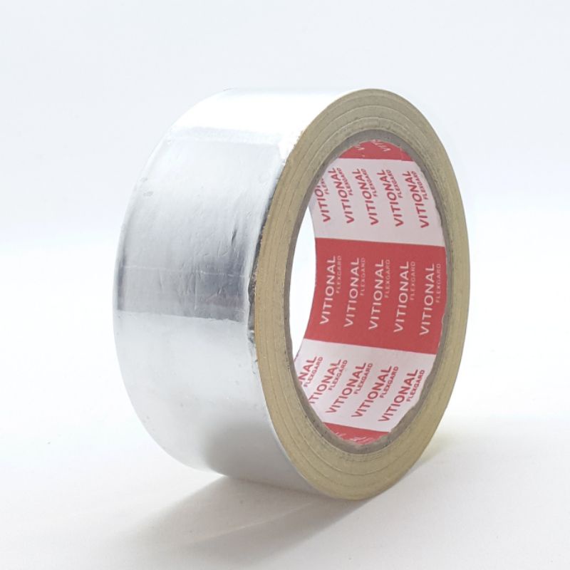 Vitional Isolasi ALUMINIUM  FOIL 2" 20mtr / Solasi Panci / Solasi Serbaguna / Isolasi / Lakban