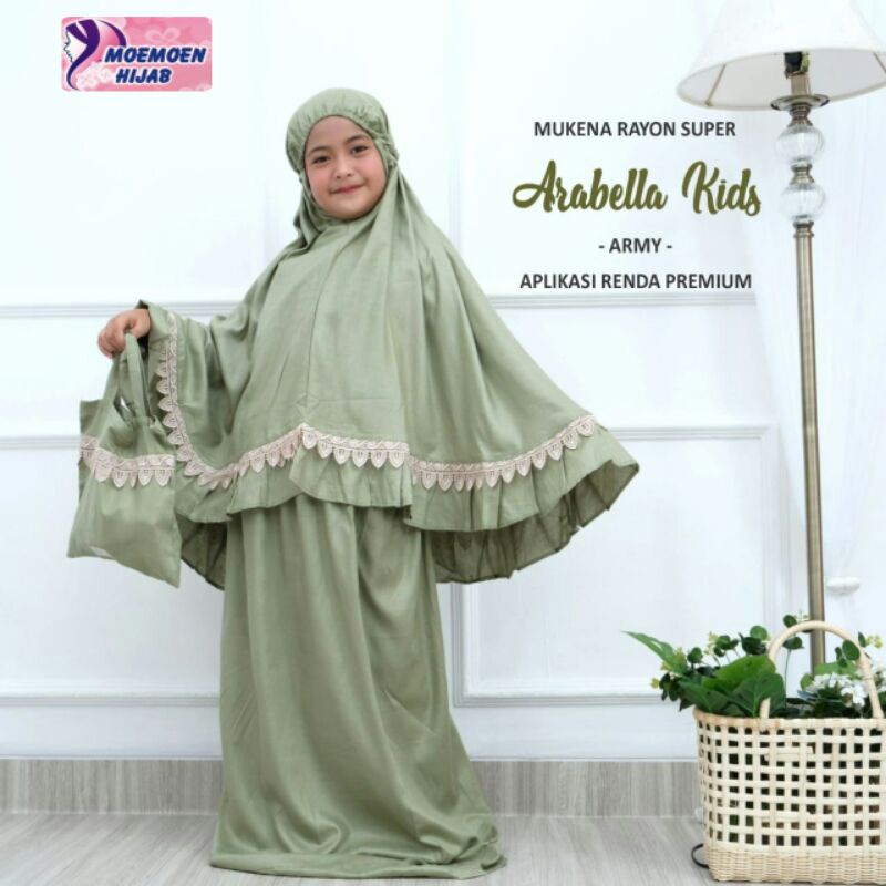 Mukena Anak Arabella kinds