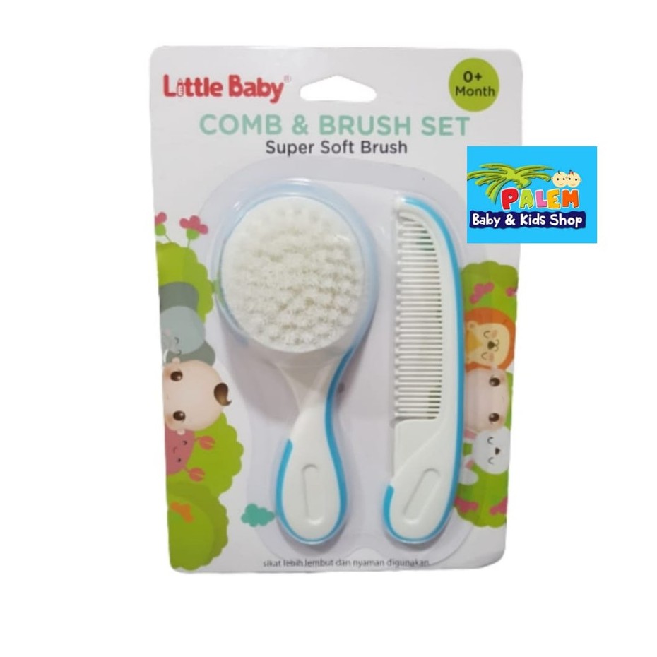 LITTLE BABY Sisir Rambut Dan Sikat Rambut Extra Soft 0716