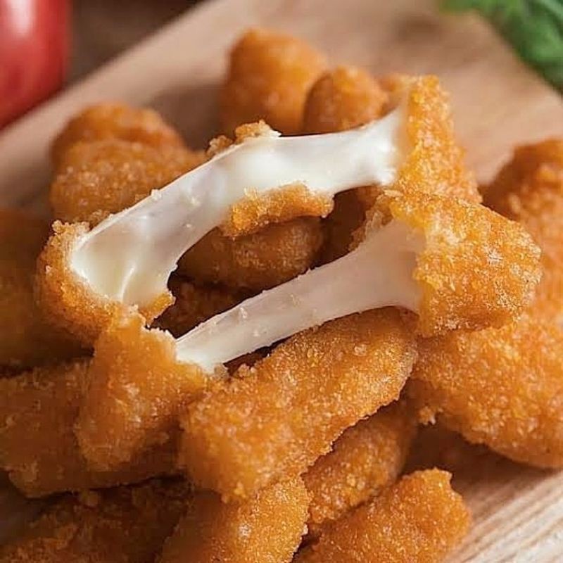 

Mozzarella Goreng Stick 10pcs Frofoo Halal Homemade Frozen Food