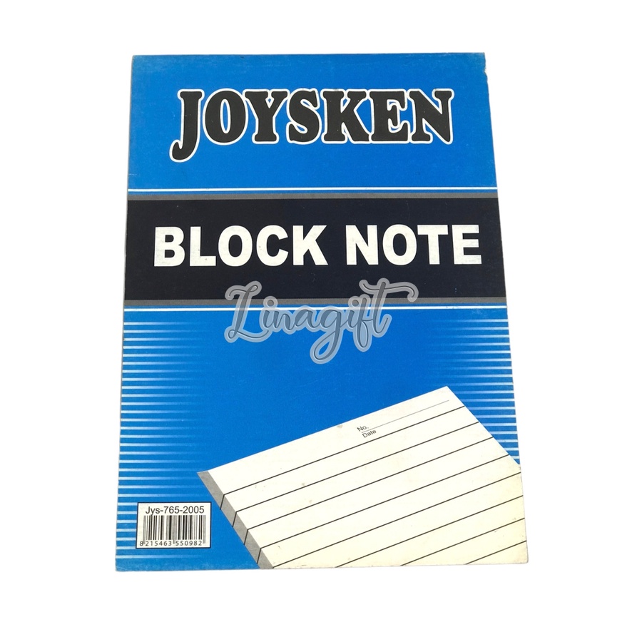 ( Ecer - 25 Lembar ) BLOCK NOTE A5 MOTIF BATIK SUMATERA / BALI / POLOS BIRU / KUNING
