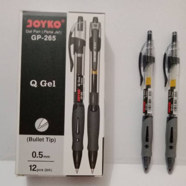 

Pulpen joyko GP-265 Q gel hitam