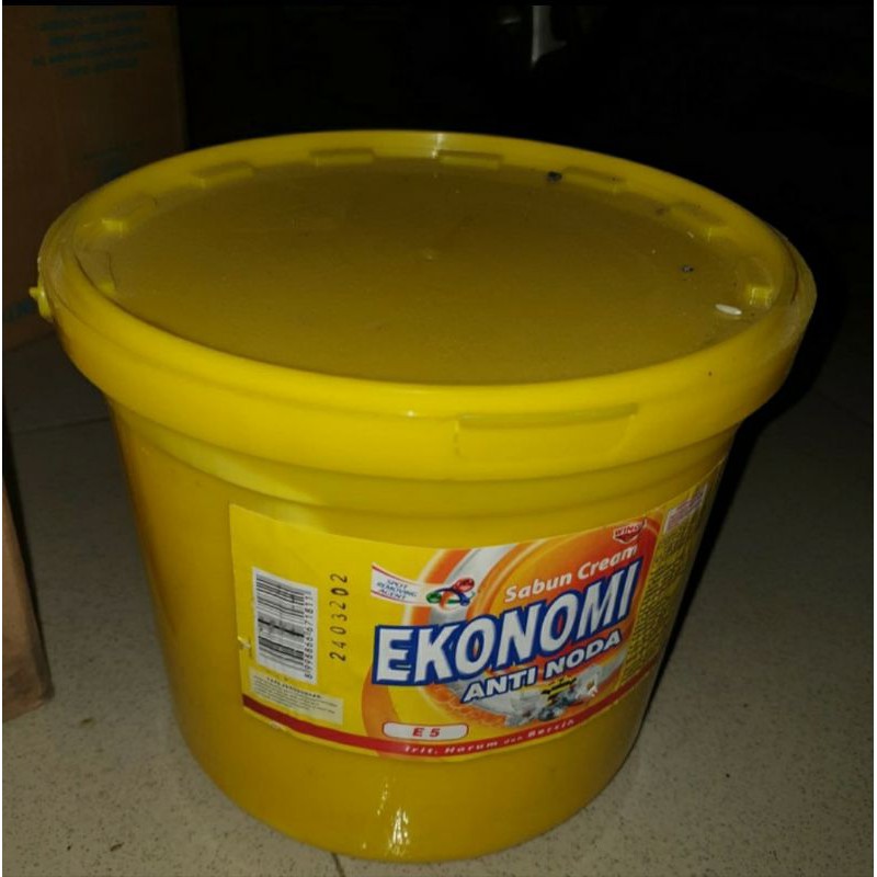 SABUN CREAM COLEK EKONOMI KUNING E 5 / SABUN KRIM COLEK EKONOMI EMBER