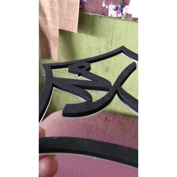 HIASAN DINDING ACRYLIC MIRROR 20 x 20cm
