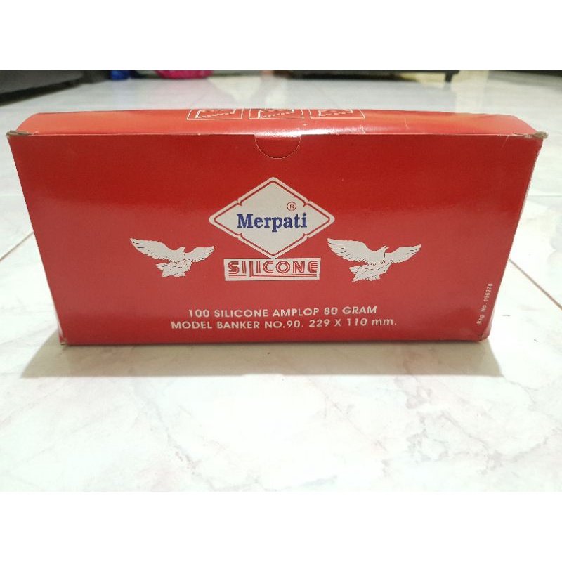 

amplop merpati silicone besar no.90 229x110mm