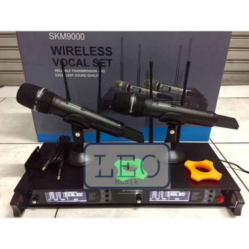 SENNHEISER MICROPHONE SKM 9000 SKM9000 WIRELESS 2 MIC