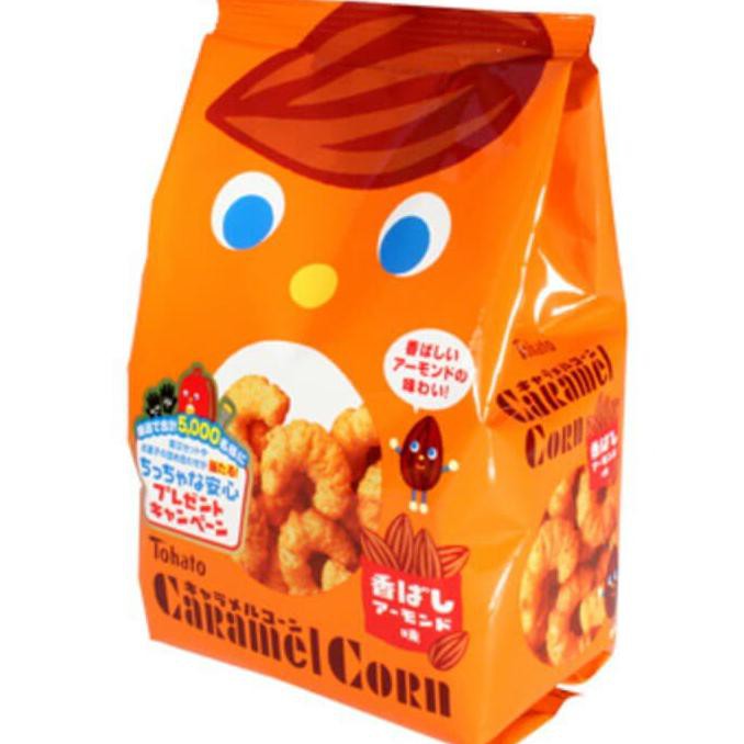 

Grosir Tohato Caramel Corn Almond Japan Snack Snek Jagung Karamel Import