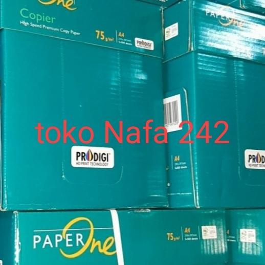 

KERTAS HVS A4 75GR PAPERONE PER 4 DUS XBV5615EA