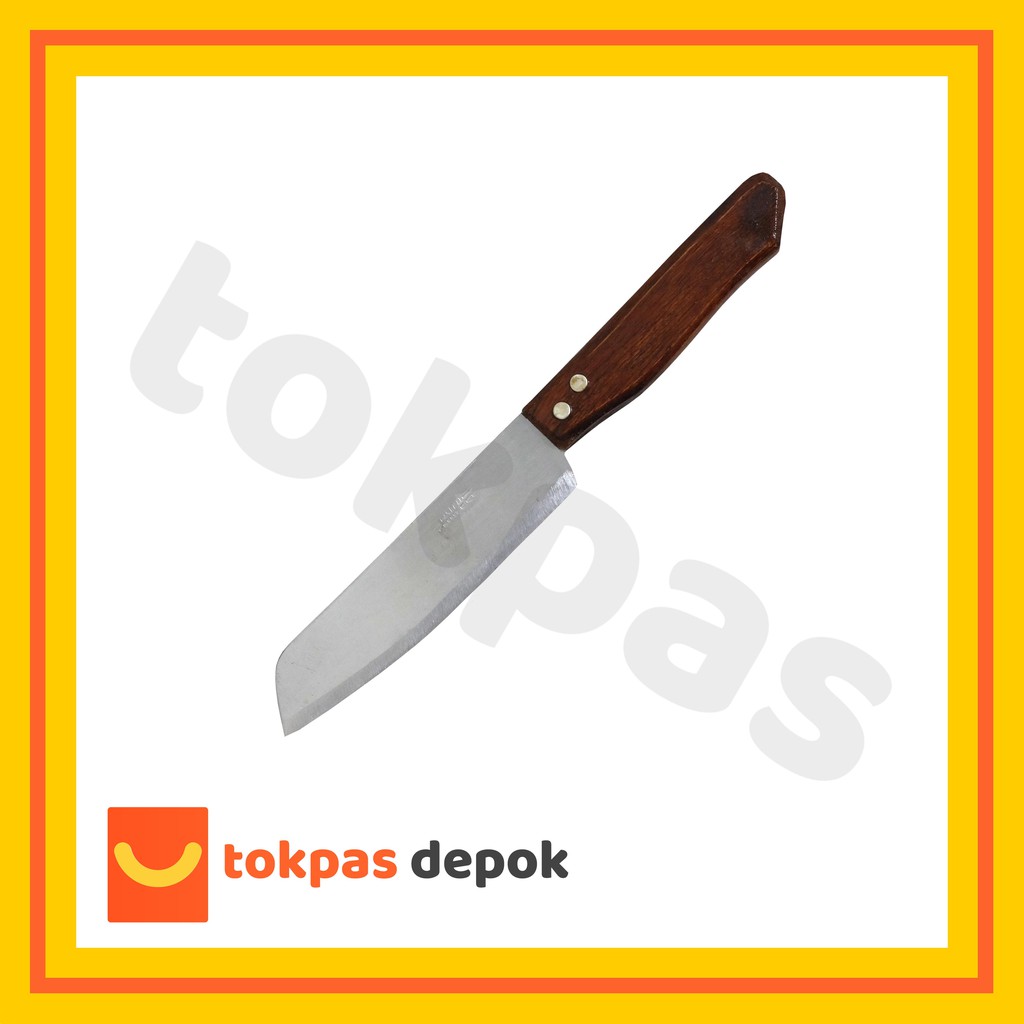 Harga Gila Pisau Dapur Ginzu Gagang Kayu Tidak Berkarat eXEaBRtY89w3j