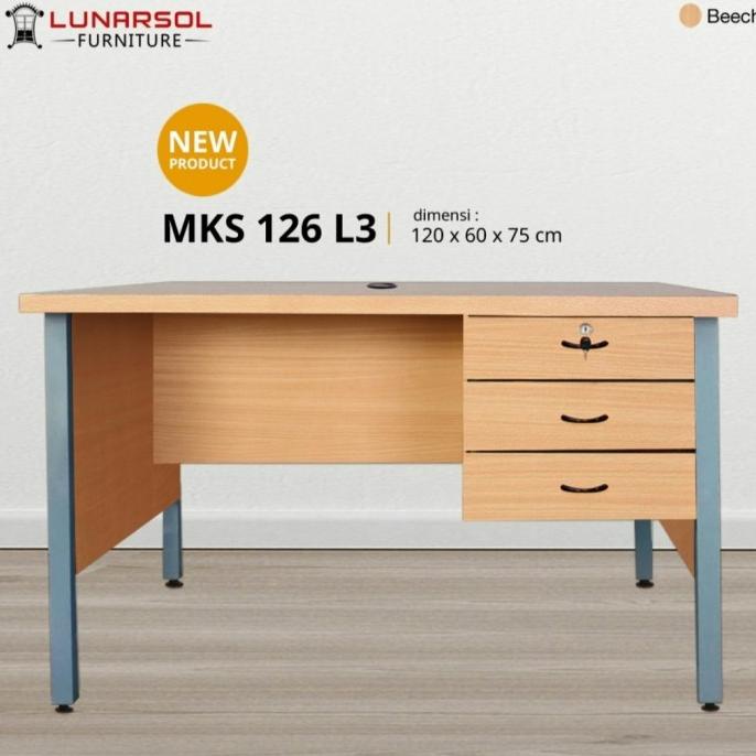 

Office & Stationery | Document Organizer | Meja Kantor Kerja Lunarsol Mk 126 Uk-120 Free Ongkir Jatadebek | Best Seller