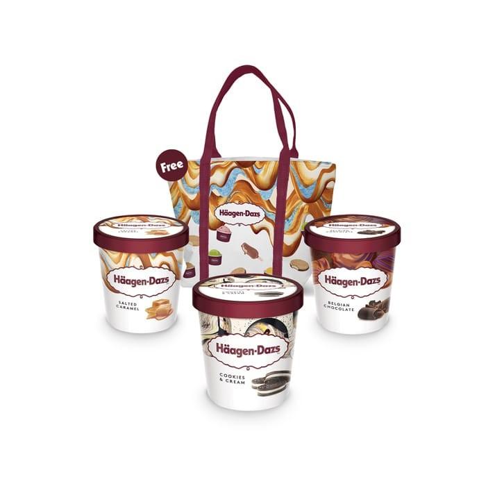 

Haagen-Dazs Ice Cream Fantastic Three