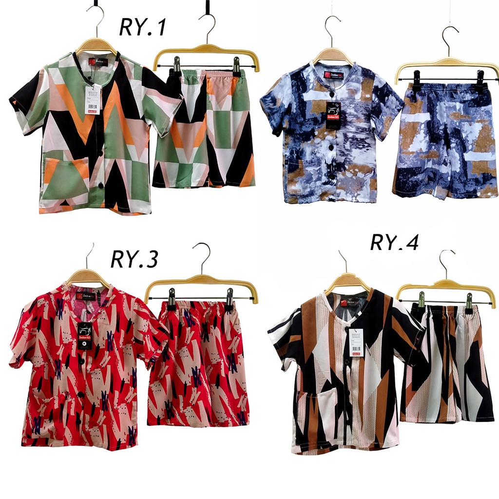 SET BAJU ANAK RAYON PREMIUM MURAH 1-9 TAHUN