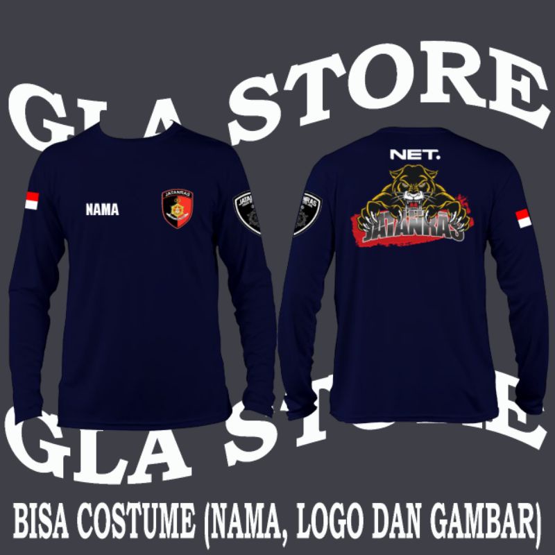 KAOS JATANRAS NET | BAJU JATANRAS TANGAN PANJANG | BAJU ANGOTA POLISI