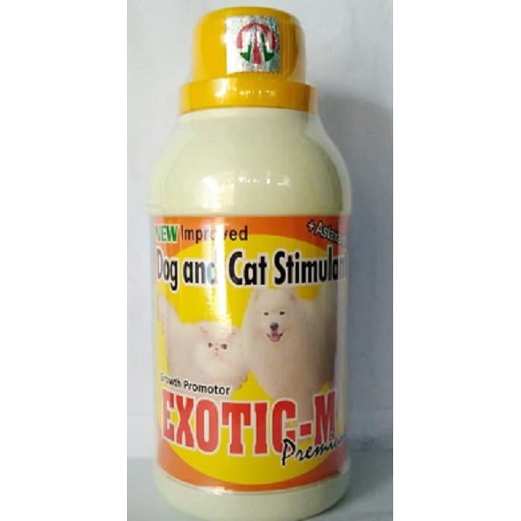 Exotic M 250ml Vitamin Pertumbuhan Kucing Anjing Dog Cat Stimulant