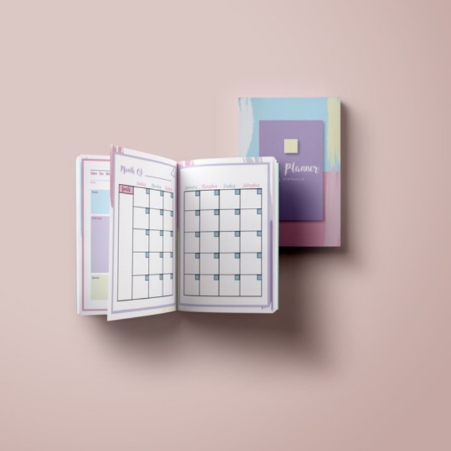 

BEST SELER!! Planner Book 2024 2025 Buku Agenda Jurnal Daily Planner Weekly Planner Monthly Planner
