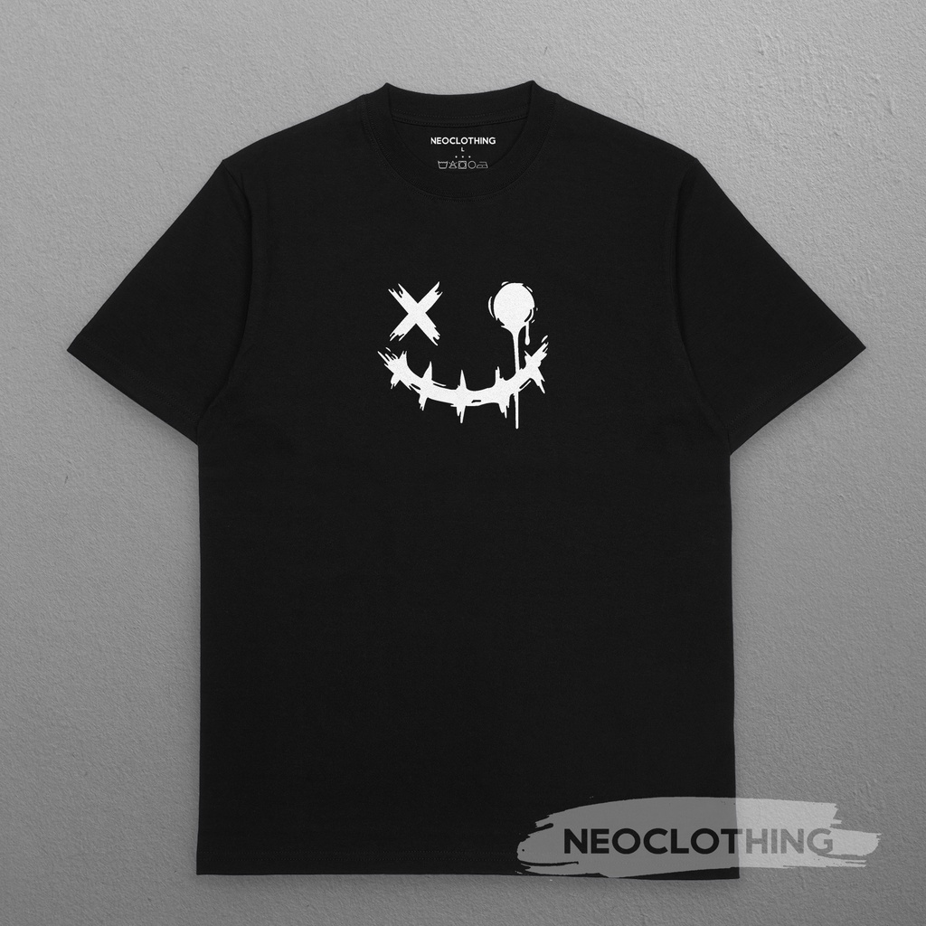 Kaos Distro Smile Baju Distro Murah