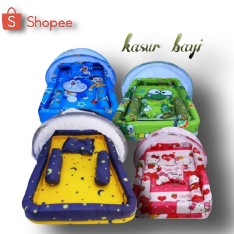PROMO COD KASUR BAYI, KASUR BAYI KARAKTER,DORAEMON,KEROPPI,MONSTAR,HELLO KITTY KASUR BAYI MURAH