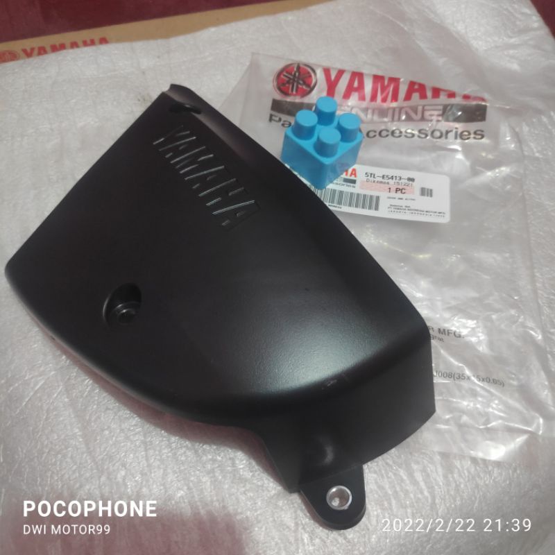 COVER TUTUP CVT KECIL SAMPING MIO SPORTY DAN SMILE ORIGINAL ORI YAMAHA