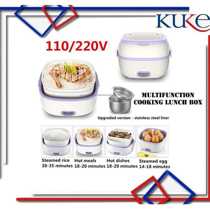 KUKE Lunch Box Mini Elektrik Serbaguna / Lunch Box Set