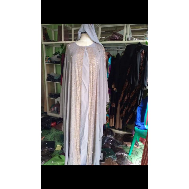 Abaya Dubai kelelawar Baru datang hits