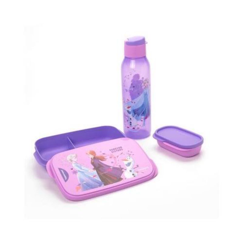 Wadah Bekal / Tepak Makan Anak Frozen Set Tupperware