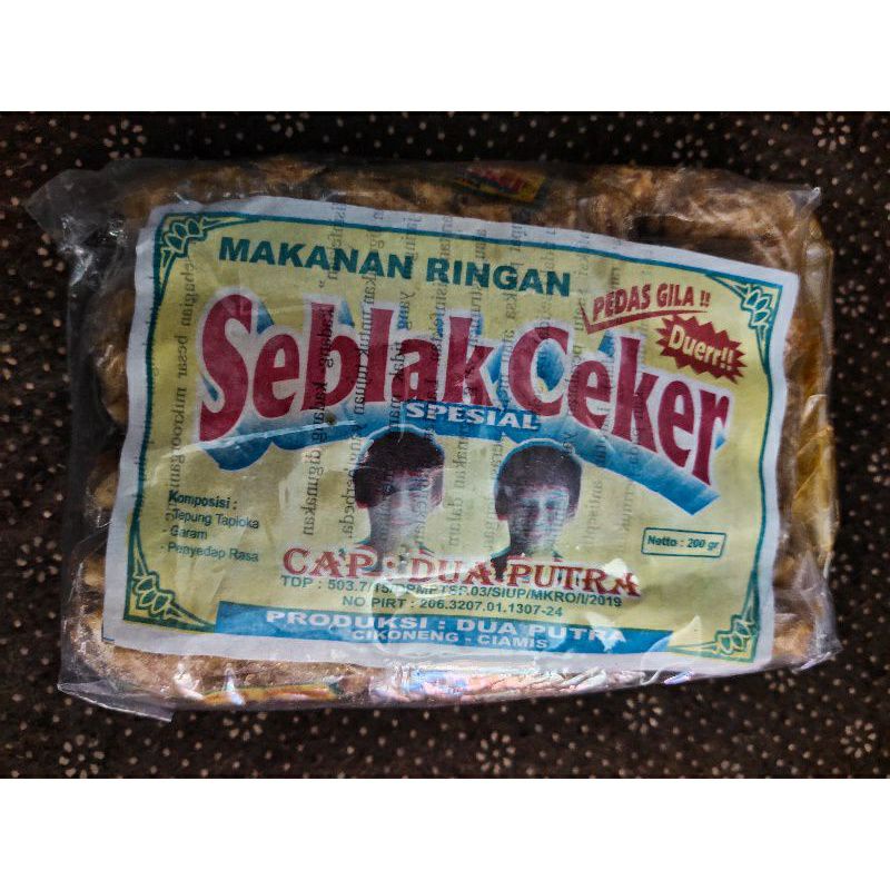

seblak ceker pedas gurih