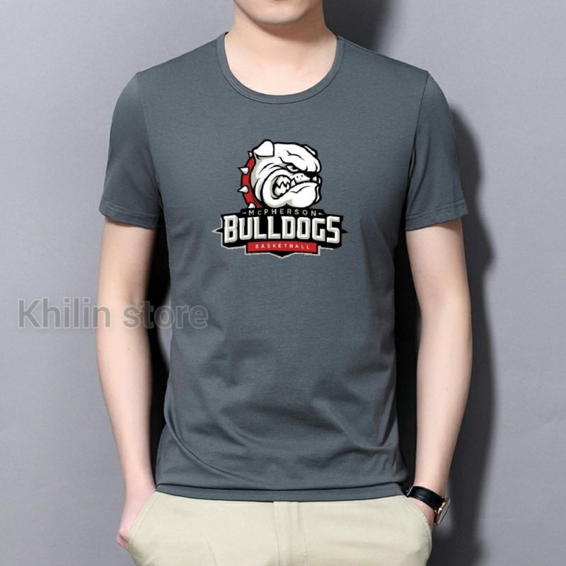 Baju Kaos Pria distro BULLDOGS lengan pendek kaos oblong cowok baju pakaian atasan lelaki fashion pria dewasa COD