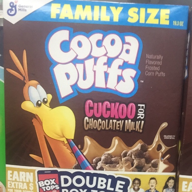 

Sereal Cocoa puffs FAMILY SIZE 550gr merk general mills imported