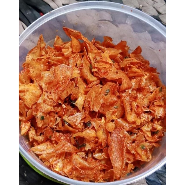

kripset 1000grm keripik pedas