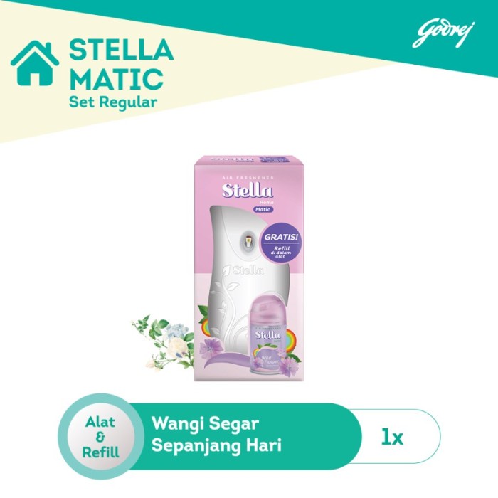 STELLA MATIC ALAT BOX SET ( AROMA RANDOM )