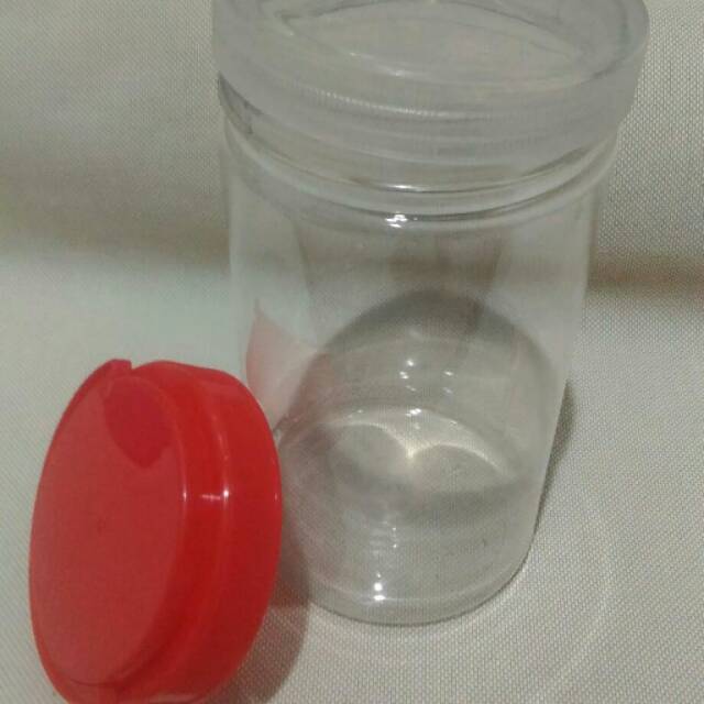 Toples tabung plastik 13cm murah kapasitas 800 mili bagus murah untuk cheese stick keju kue kering