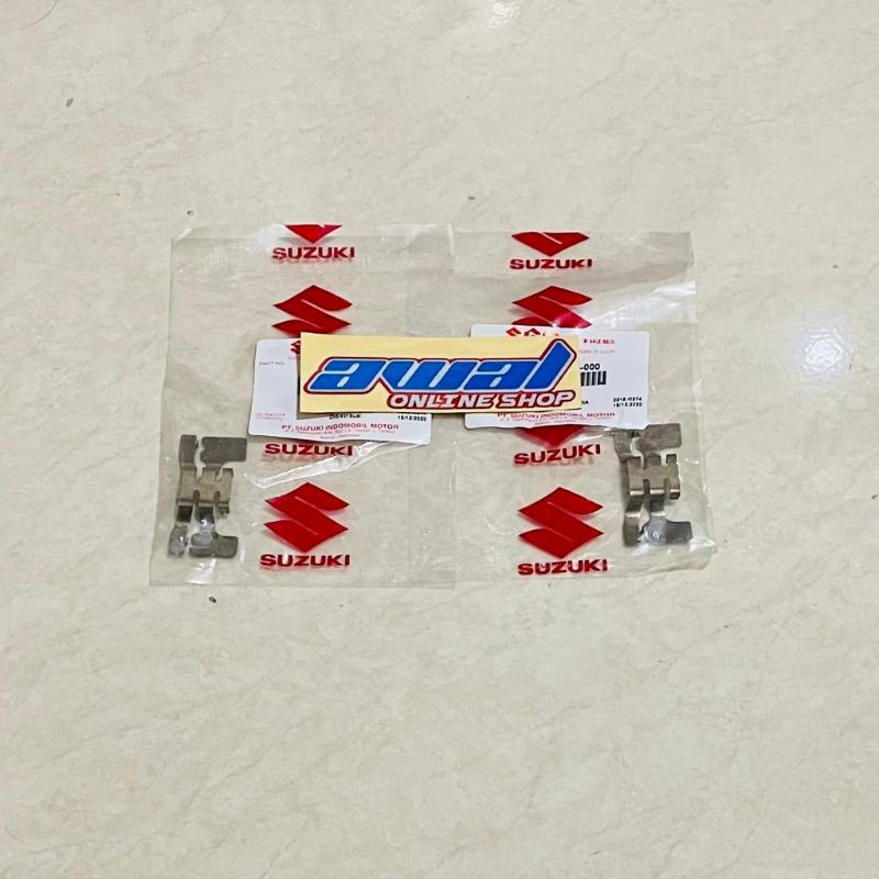 BESI PLAT SPRING PAD Tahanan kampas rem depan Satria Fu 150 Original SGP