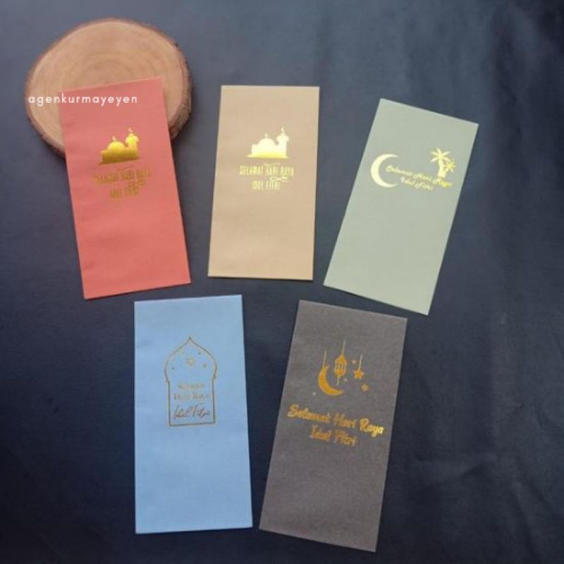 

PREMIUM GOLD Amplop Bagi bagi Idul fitri 9x16.5cm