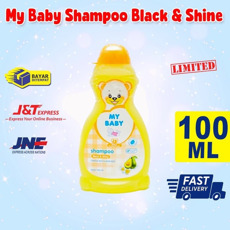 Shampo Bayi My Baby Shampoo Black &amp; Shine 100ml