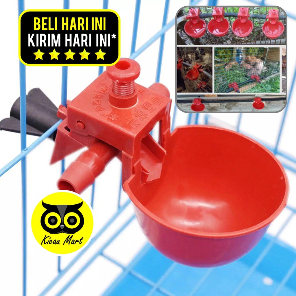 ALAT TEMPAT MINUM NIPPLE PUYUH NIPEL NIPPLE NIPPEL NIPLE NEPEL BURUNG MERPATI PUYUH UNGGAS M1 CNKMN