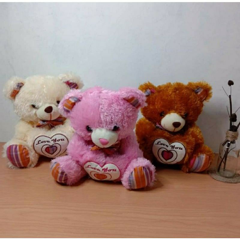 Boneka beruang  size M || bear doll bear love boneka beruang love