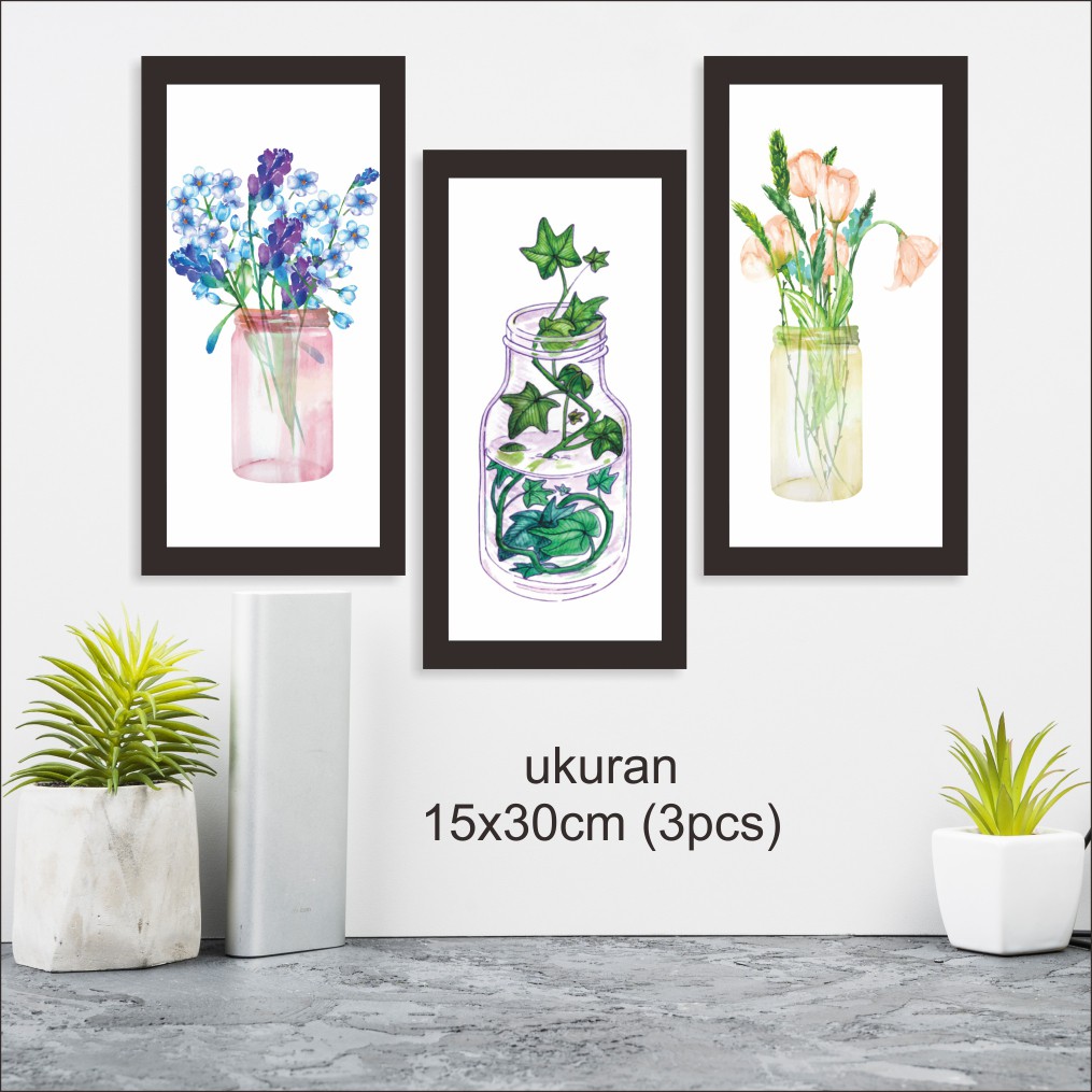 IDE460 - Pajangan Dinding Waldecor Dekorasi Hiasan rumah kamar dapur ruangan Poster Kayu