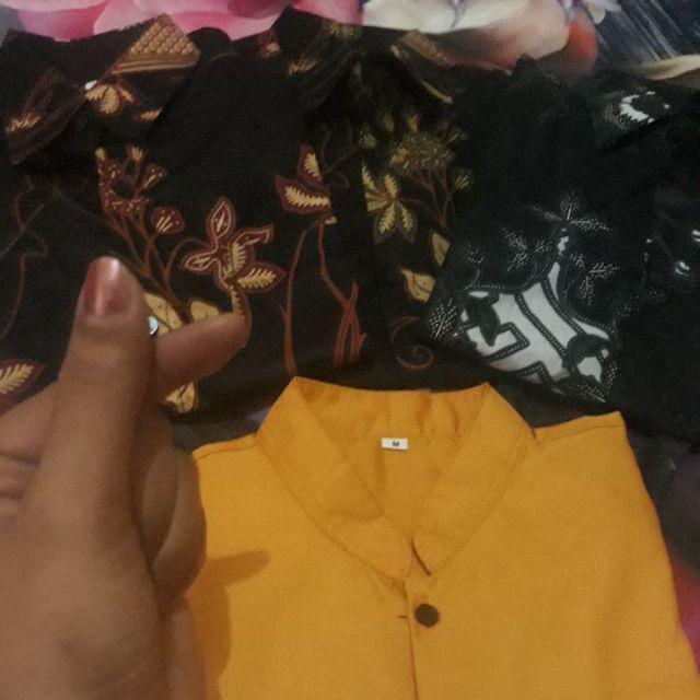 Cuci Gudang Sale Promo Batik Anak / Hem Anak Pendek / Kemeja Anak Laki Laki Usia 2-8 Tahun Termurah