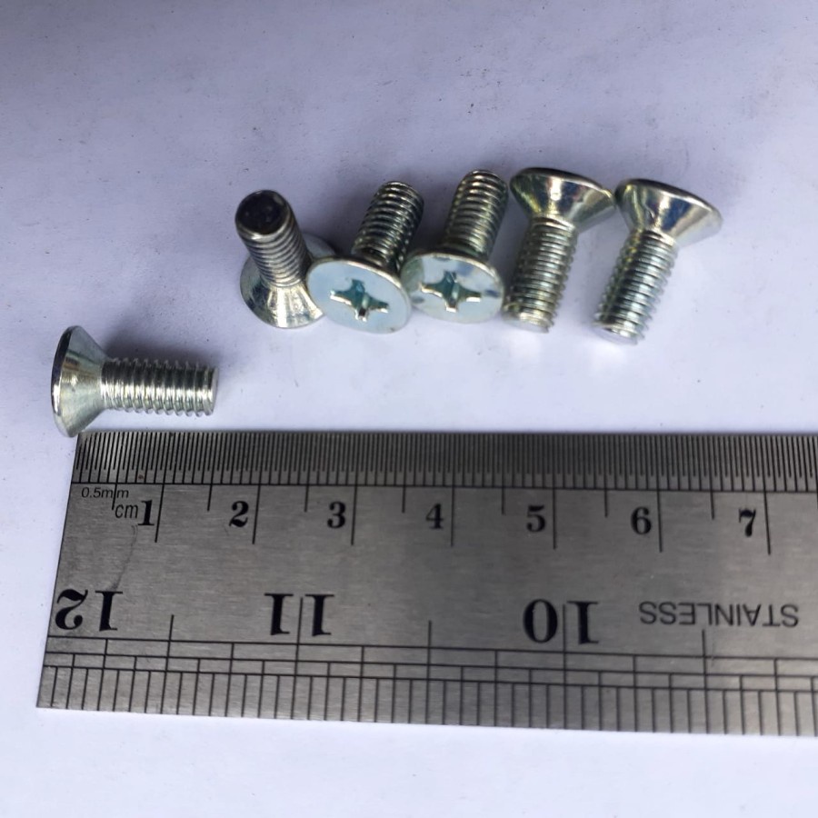 BAUT JF M6X15 / BAUT JF M6 X 15 / BAUT JF 6X15 / BAUT JF 6 X 15 MM / BAUT M6X15 OBENG PLUS